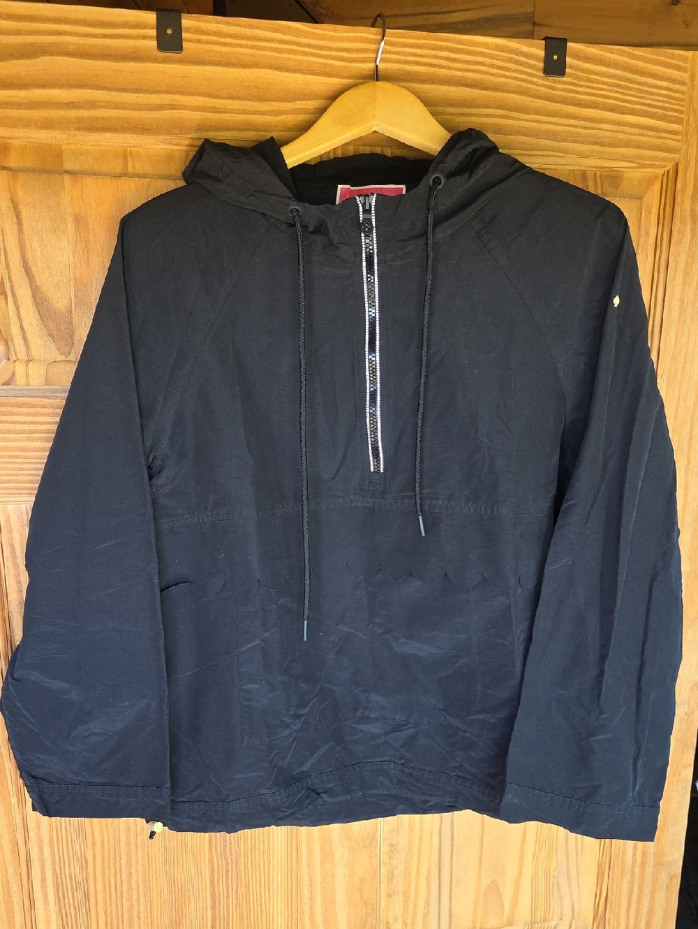 kate spade Scallop Anorak Jacket Half Zip Small